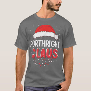 Aufrichtiges Santa Claus Weihnachts-Matching-Kostü T-Shirt