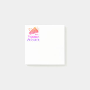 Aufruf für Physician Assistants Post-it Klebezettel