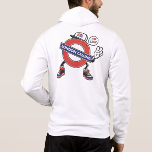 Aufruf von benutzerdefinierten Texten in London Hoodie
