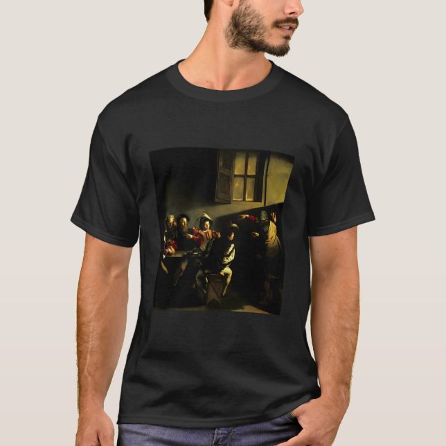 Aufruf von St. Matthew Chiamata di San Matteo durc T-Shirt (Vorderseite)