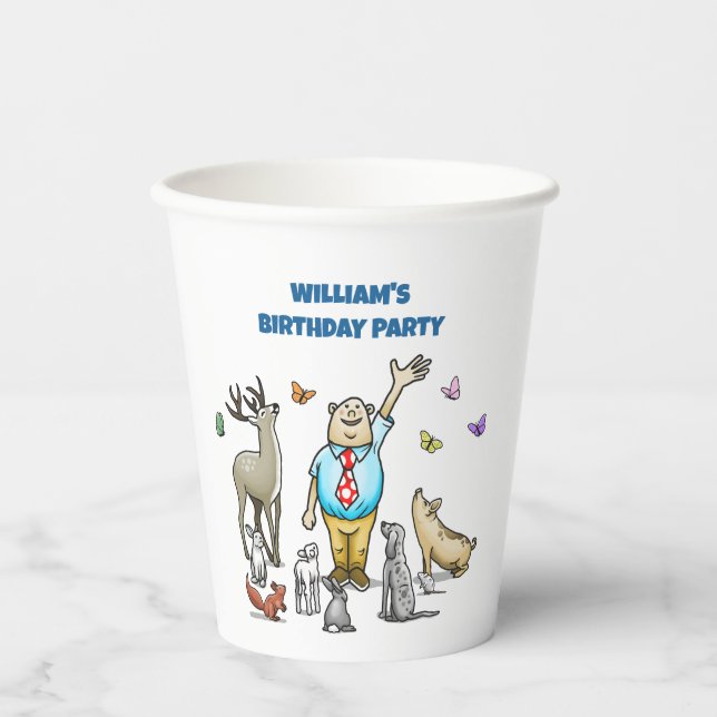 Aufrufen aller Party Pappbecher (Vorderseite)