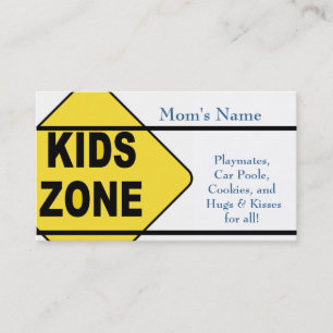 Aufrufkarte der Mama Telefonnummerkarte