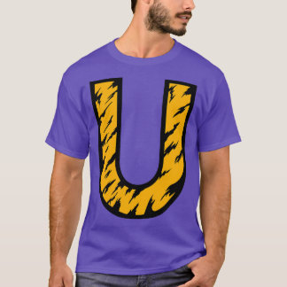 Aufruhr Beschriftung U T-Shirt