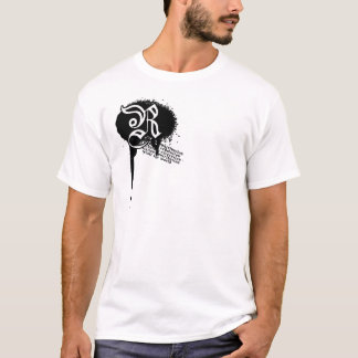 Aufruhr-WeltSpritzer weiß T-Shirt
