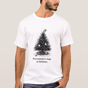 Aufschieber Leitfaden Weihnachts-T-Shirt T-Shirt