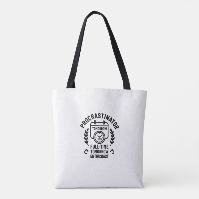 Aufschieber Tasse Tasche (Rückseite)