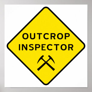 Aufschluss Inspektor Poster