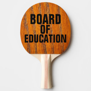 AUFSCHRIFT DES BILDUNG PING PONG PADDLE TISCHTENNIS SCHLÄGER