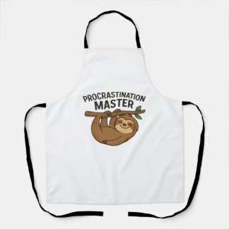 Aufschub-Meister Klassisches T-Shirt Schürze