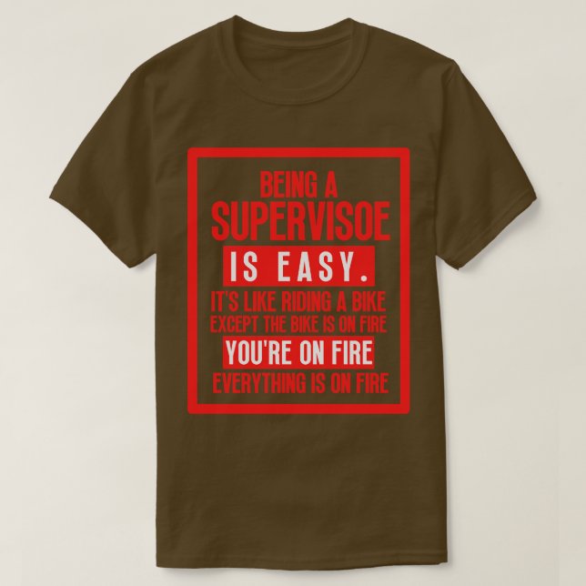 Aufsicht 21 T-Shirt (Design vorne)
