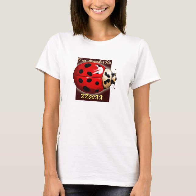 Aufspürbares Reisewanzen-Shirt T-Shirt (Vorderseite)