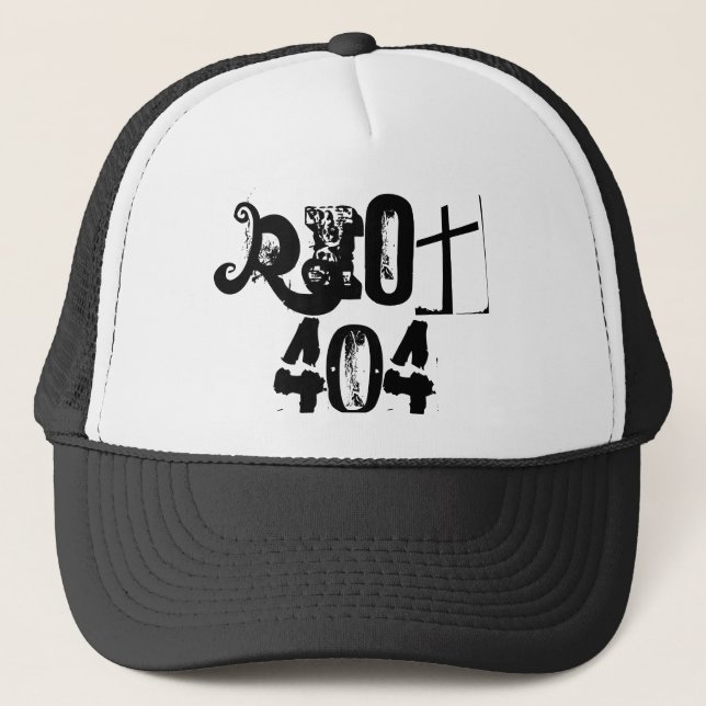 AUFSTAND 404 TRUCKERKAPPE (Vorderseite)