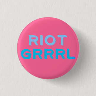 "Aufstand Grrrl" Knopf Button