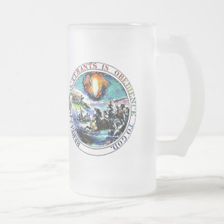 Aufstand zu den Tyrannen ist Gehorsam zum Gott Mattglas Bierglas