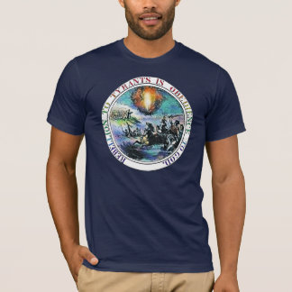 Aufstand zu Tyrann-Jefferson-Siegel Amerika T-Shirt