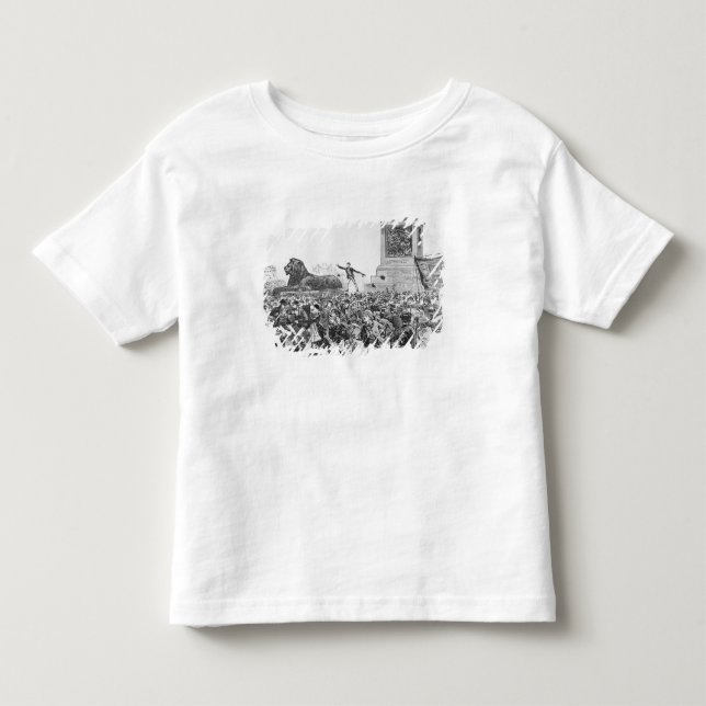 Aufstände im West End von London Kleinkind T-shirt (Vorderseite)