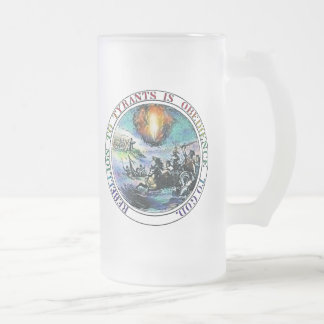 Aufstands-Tassen Mattglas Bierglas