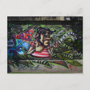 Aufstehen Postkarte