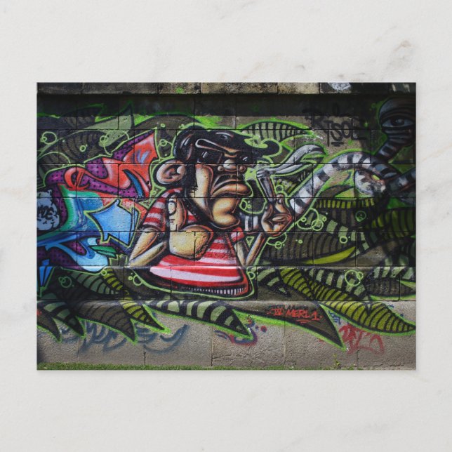 Aufstehen Postkarte (Vorderseite)