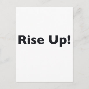 Aufstehen! Postkarte