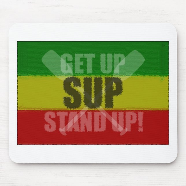 Aufstehen, SUP-Mousepad Mousepad (Vorne)