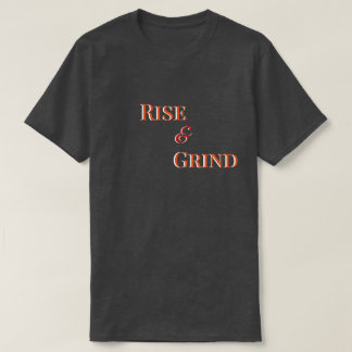 Aufstehen und ran – Motivations-T-Shirt & Bekleidu T-Shirt