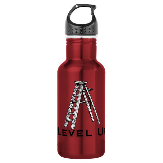 Aufsteigen  edelstahlflasche (Vorderseite)