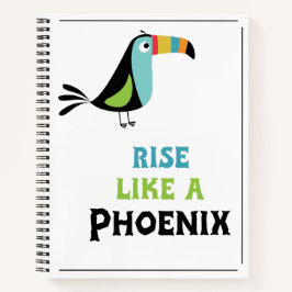 Aufsteigen wie ein Phönix Notizbuch