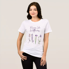 Aufsteigen wie Wildblumen niedlich ästhetisch Tri-Blend Shirt