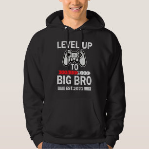 Aufsteigen zum großen Bruder 2021 große Schwester Hoodie