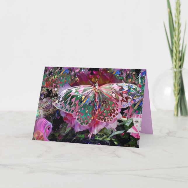 Aufsteigende Dämmerung Karte (Vorderseite)