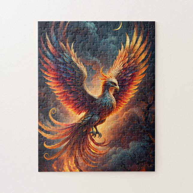 Aufsteigender Phönix (Vertikal)