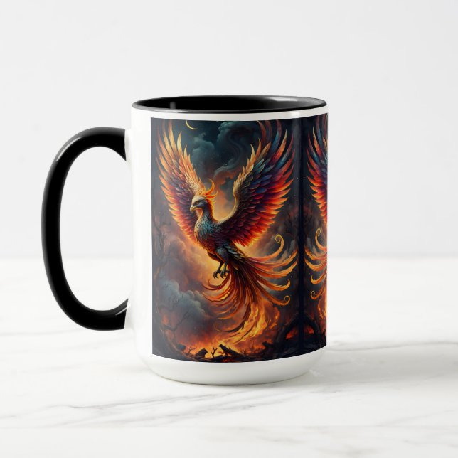 Aufsteigender Phönix Tasse (Links)