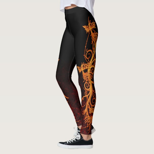 Aufstieg der Phoenix-Leggings Leggings (Links)