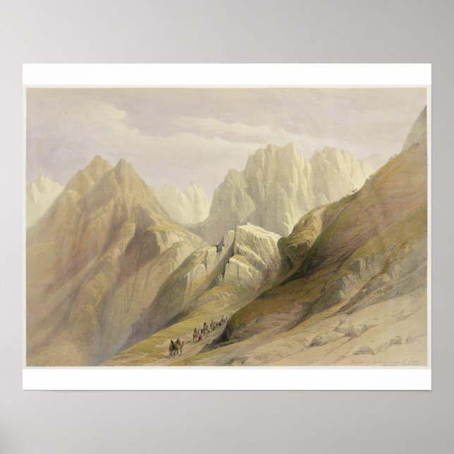 Aufstieg der Unterkette des Sinai, 18. Februar Poster (Vorne)