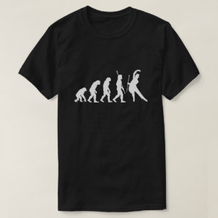 Aufstieg des Menschen Lustige Evolution Tanzender  T-Shirt