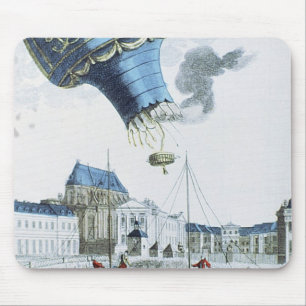Aufstieg des Montgolfier Bruderheißluftballons Mousepad