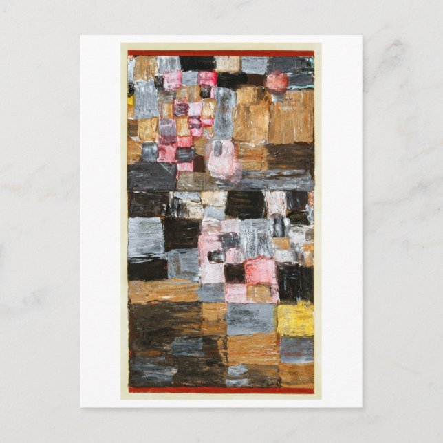 Aufstieg einer Stadt | Paul Klee | Postkarte (Vorderseite)