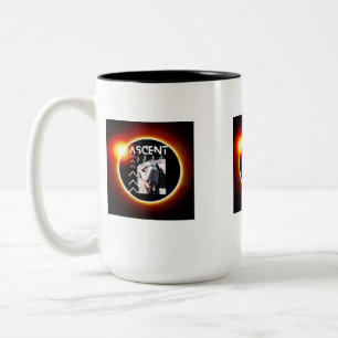 Aufstieg - Es geht um die Klippe! Zweifarbige Tasse