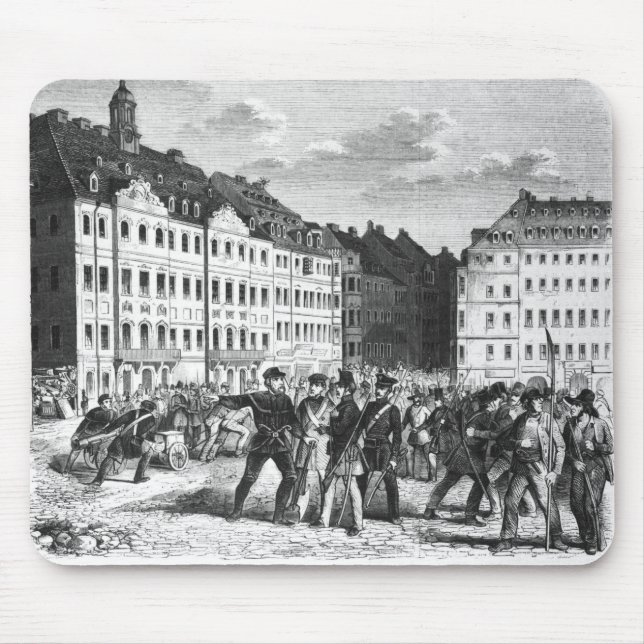 Aufstieg in Dresden Mousepad (Vorne)