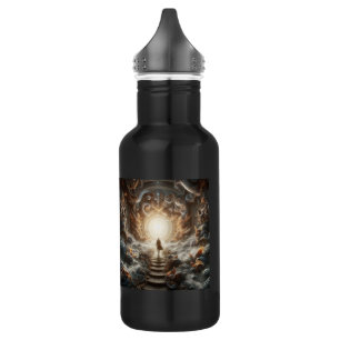 Aufstieg ins Licht Edelstahlflasche