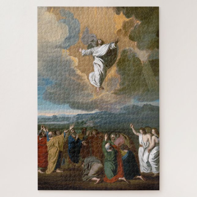 Aufstieg (Jesus Christus steigt in den Himmel auf (Vertikal)