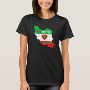 Aufstieg mit den Frauen unter der Flagge des Iran T-Shirt