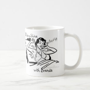 Aufstieg-n-Glanz mit der Brenda Kaffee-Tasse Kaffeetasse