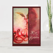 Aufstieg - Phoenix-Gruß-Karte