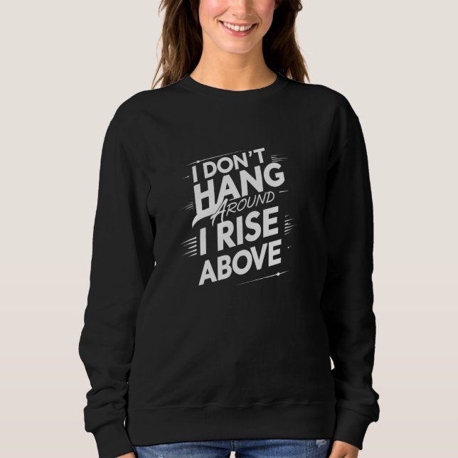 Aufstieg über sonnige Luft Sweatshirt (Vorderseite)