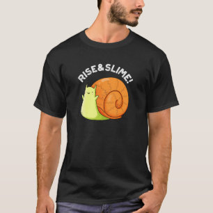 Aufstieg und dünne sonnige Schnecke Puppe Dark BG T-Shirt