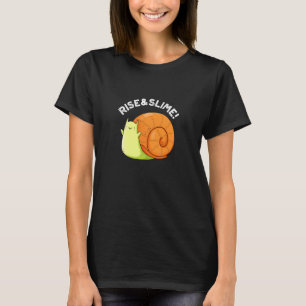 Aufstieg und dünne sonnige Schnecke Puppe Dark BG T-Shirt