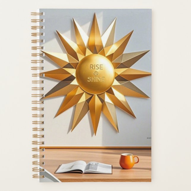 Aufstieg und glänzender Goldstar Planer (Vorderseite)