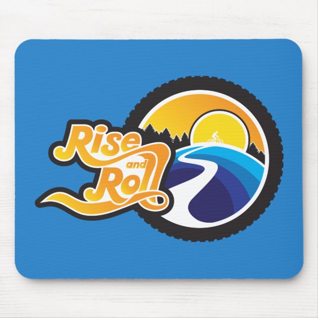 Aufstieg und Rollrad Mousepad (Vorne)